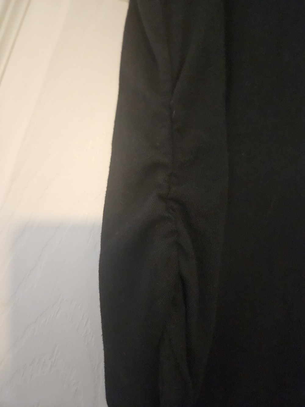 NWT Z Supply Black Side-Ruched Dress - Picture 2 of 6
